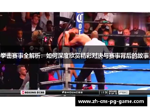 拳击赛事全解析：如何深度欣赏精彩对决与赛事背后的故事