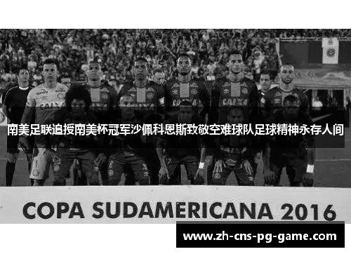 南美足联追授南美杯冠军沙佩科恩斯致敬空难球队足球精神永存人间